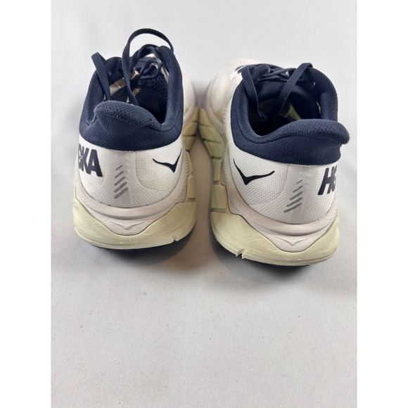 Hoka Arahi 5 Womens Running Shoes White Blue Stability Sneakers SZ 9D - Picture 11 of 13